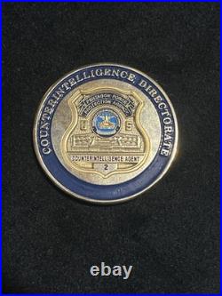 Pentagon Force Protection Agency Counterintelligence Directorate Challenge Coin