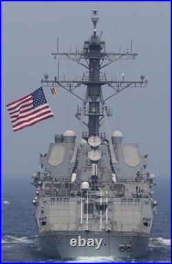 Plank Owner Plaque US Navy Ship USS Momsen DDG 92 w Coins Rise Above Panama City