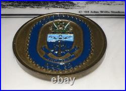 Plank Owner Plaque US Navy Ship USS Momsen DDG 92 w Coins Rise Above Panama City