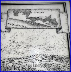 Plank Owner Plaque US Navy Ship USS Momsen DDG 92 w Coins Rise Above Panama City