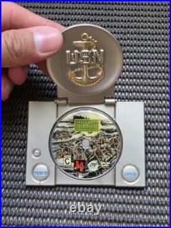 PlayStation 1 Medal Of Honor US NAVY Military Challenge Coin Medal Rare PS1 MOH
