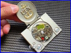 PlayStation 1 Medal Of Honor US NAVY Military Challenge Coin Medal Rare PS1 MOH