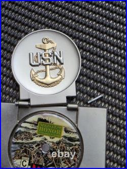 PlayStation 1 Medal Of Honor US NAVY Military Challenge Coin Medal Rare PS1 MOH