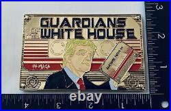 President Trump Guardians Galaxy White House Navy CPO Chief Challenge Coin MAGA