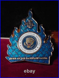 Presidential Retreat Camp David CHIEF MESS USN Challenge Coin- Free Shipping