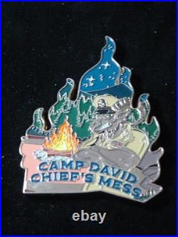 Presidential Retreat Camp David CHIEF MESS USN Challenge Coin- Free Shipping