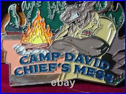 Presidential Retreat Camp David CHIEF MESS USN Challenge Coin- Free Shipping