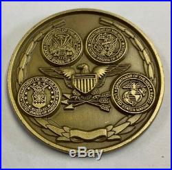 Presidio of Monterey 314th CA Defense Language Institute ASA USN USAF USMC Coin