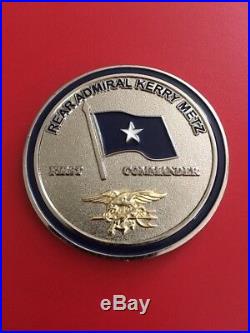 RADM Kerry Metz Navy SEAL 1st Commander SOC-North Special Ops Challenge Coin