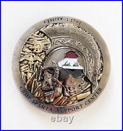 RARE 17-1 CJSOTF Iraq Operation Inherent Resolve, Camp Sparta Challenge Coin