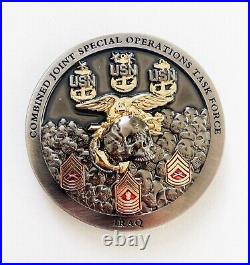 RARE 17-1 CJSOTF Iraq Operation Inherent Resolve, Camp Sparta Challenge Coin