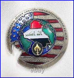 RARE 18-1 CJSOTF Iraq Operation Inherent Resolve, Camp Sparta Challenge Coin