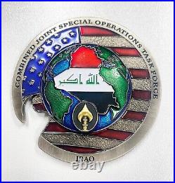 RARE 18-2 CJSOTF Iraq Operation Inherent Resolve, Camp Sparta Challenge Coin