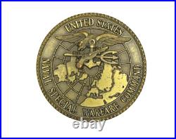 RARE 1st Issue 1970s U. S. Navy SEAL Challenge Coin Naval Special Warfare Command