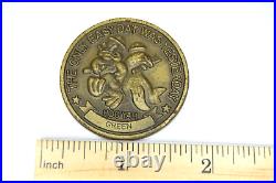 RARE 1st Issue 1970s U. S. Navy SEAL Challenge Coin Naval Special Warfare Command