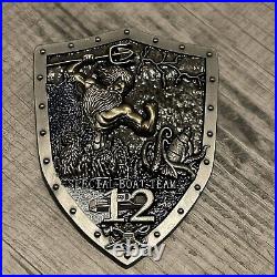 RARE 3 USN Navy Chiefs Mess CPO Challenge Coin Special Boat Team 12 (SBT 12)