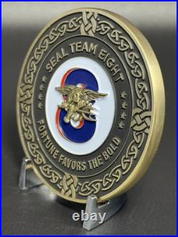 RARE & Authentic Navy SEAL Team 8 Challenge Coin Sons of Odin NSW