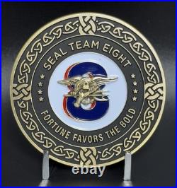 RARE & Authentic Navy SEAL Team 8 Challenge Coin Sons of Odin NSW