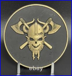 RARE & Authentic Navy SEAL Team 8 Challenge Coin Sons of Odin NSW
