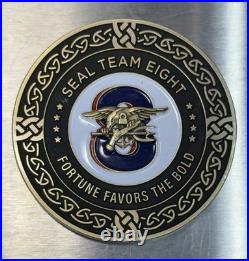 RARE & Authentic Navy SEAL Team 8 Challenge Coin Sons of Odin NSW