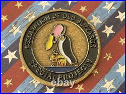 RARE Authentic VTG US Navy Special Projects Squadron One VPU-1 Challenge Coin