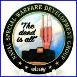 RARE DEVGRU NSWDG Chief's Mess Poker Chip. USN Navy NSW Chief Challenge Coin