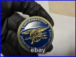 RARE From Sallies To Seals VADM TIM SZYMANSKI USN Ret Challenge Coin