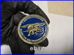 RARE From Sallies To Seals VADM TIM SZYMANSKI USN Ret Challenge Coin
