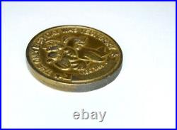 RARE Guaranteed Authentic 90's OEF OIF U. S. Navy Seal Team 5 Five Challenge Coin
