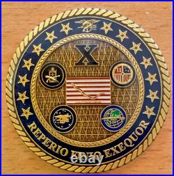 RARE! Naval Special Warfare Group Ten SEAL Coin, Special Operations