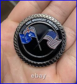 RARE Navy SEAL SWCC Special Operations Boats Whiskey Project Challenge Coin USSS