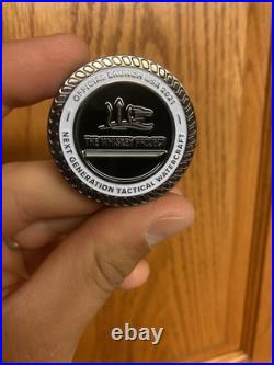 RARE Navy SEAL SWCC Special Operations Boats Whiskey Project Challenge Coin USSS