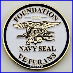 RARE Navy SEAL Veteran Network Challenge Coin Foundation for Navy SEAL Veteran