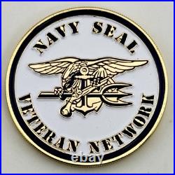 RARE Navy SEAL Veteran Network Challenge Coin Foundation for Navy SEAL Veteran