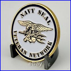 RARE Navy SEAL Veteran Network Challenge Coin Foundation for Navy SEAL Veteran
