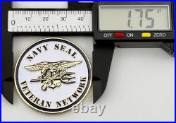 RARE Navy SEAL Veteran Network Challenge Coin Foundation for Navy SEAL Veteran