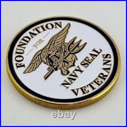 RARE Navy SEAL Veteran Network Challenge Coin Foundation for Navy SEAL Veteran