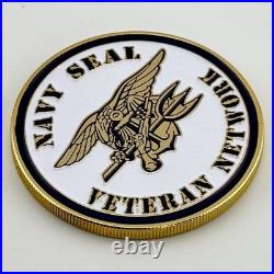 RARE Navy SEAL Veteran Network Challenge Coin Foundation for Navy SEAL Veteran