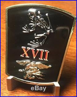 RARE Navy Seal Team XVII Seventeen Challenge Coin