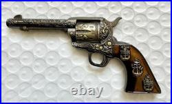 RARE USN Navy CHIEF Colt Revolver Challenge Coin CPO Mess NSW SEAL