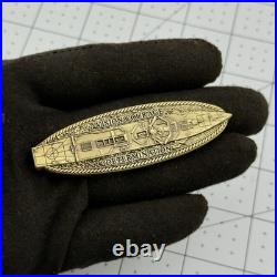 RARE USS Nitze DDG-94 Elongated Challenge Coin Arleigh Burke Navy 3