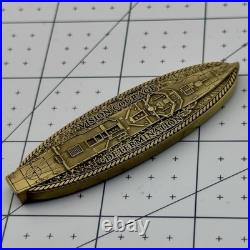RARE USS Nitze DDG-94 Elongated Challenge Coin Arleigh Burke Navy 3