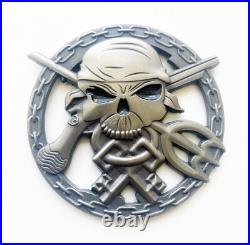 RARE US NAVY SEAL Team 6 DEVGRU Don't Tread On Me NSW Challenge Coin