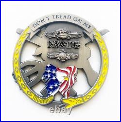 RARE US NAVY SEAL Team 6 DEVGRU Don't Tread On Me NSW Challenge Coin