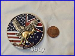 RARE US Navy ASW Tactics Secret YESFORN Australia Intelligence Challenge Coin