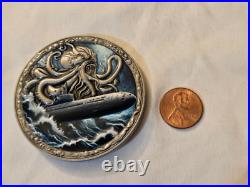 RARE US Navy ASW Tactics Secret YESFORN Australia Intelligence Challenge Coin