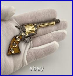 RARE US Navy Chiefs Revolver Style Challenge Coin Engraved Barrel & Numbered