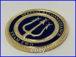 RARE US Navy NSW SEAL Team DEVGRU Special Reconnaissance Team Two SRT-2 Coin