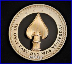 REAL Admiral William McRaven Special Operations Command Navy SEAL Challenge Coin