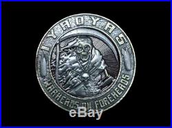 REAPER WARHEADS ON FOREHEADS IYAOYAS COIN PIN UP US NAVY Aviation Ordnanceman
